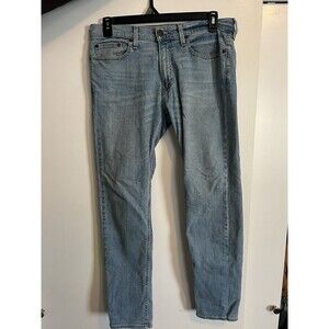Hollister Men's Light Wash Skinny Jeans Size 32x30  Denim